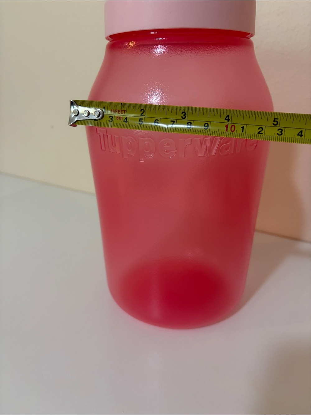 Tupperware Universal  Jar Pink  Air tag - Picture 7 of 16
